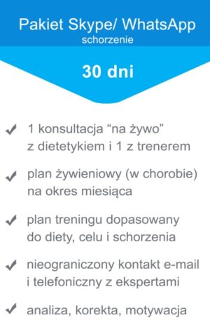 Pakiet Skype 1 miesiąc w schorzeniach