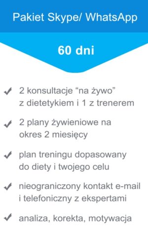 Pakiet Skype 2 miesiące (bez schorzeń)